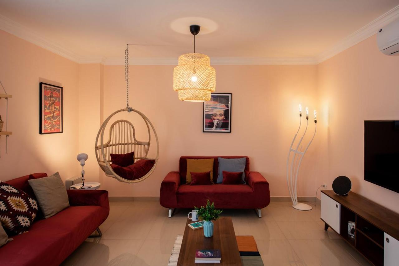The 2Bdr Compelling Condo 5 Min To Cai Airport Kairo Eksteriør billede