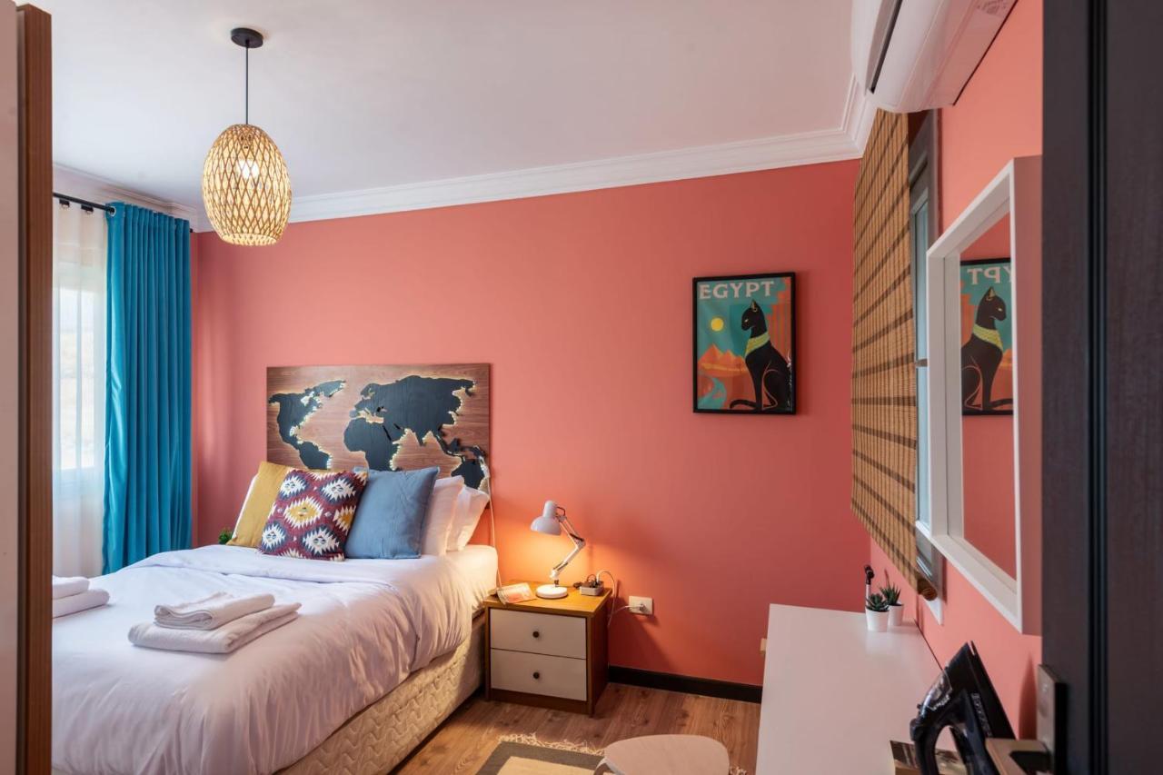The 2Bdr Compelling Condo 5 Min To Cai Airport Kairo Eksteriør billede
