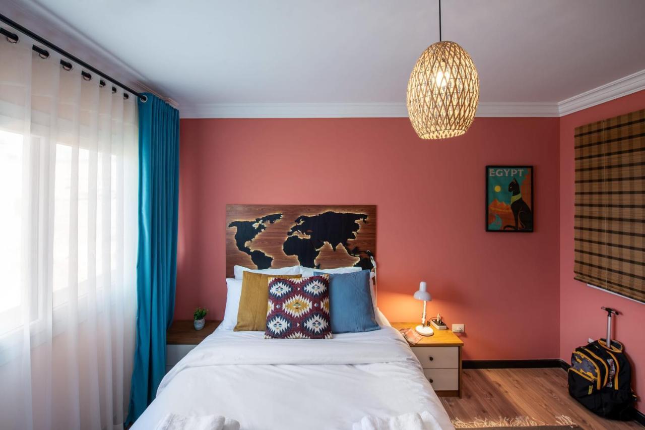 The 2Bdr Compelling Condo 5 Min To Cai Airport Kairo Eksteriør billede